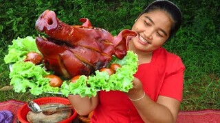 Yummy Cooking head pork recipe & My Cooking skill