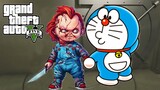 GTA 5 Mod - Chucky Chỉ Doremon Cướp Ngân Hàng Để Vào Tù | Big Bang