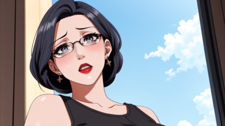 AI Painting: The Book-Loving Auntie 2