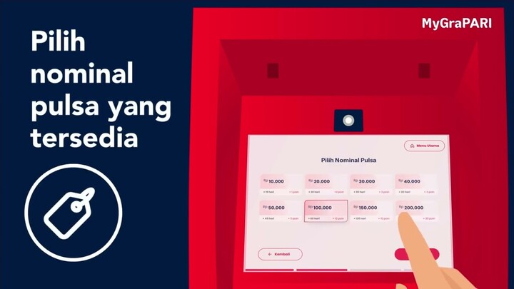 Beli Pulsa Telkomsel PraBayar di MyGraPARI