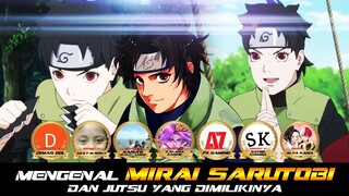 MENGENAL MIRAI SARUTOBI DAN JUTSU YANG DIMILIKINYA