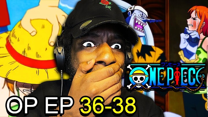 THE EPISODES THAT HOOKED ME TO ONE PIECE FOR GOOD.. HOLY SH*T!! (PEAK) | OP EP 36-38 REACTION!! |