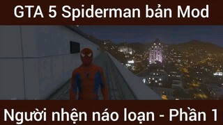 Gta 5 Spoderman bản Mod người nhện náo loạn #1