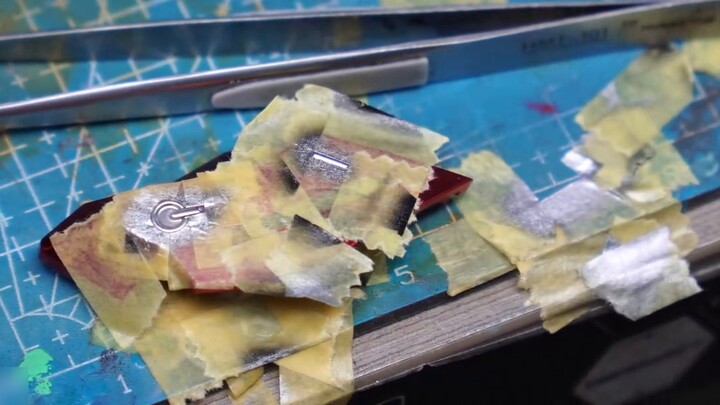 The first sand disassembly electroplating fifth issue (skirt armor)