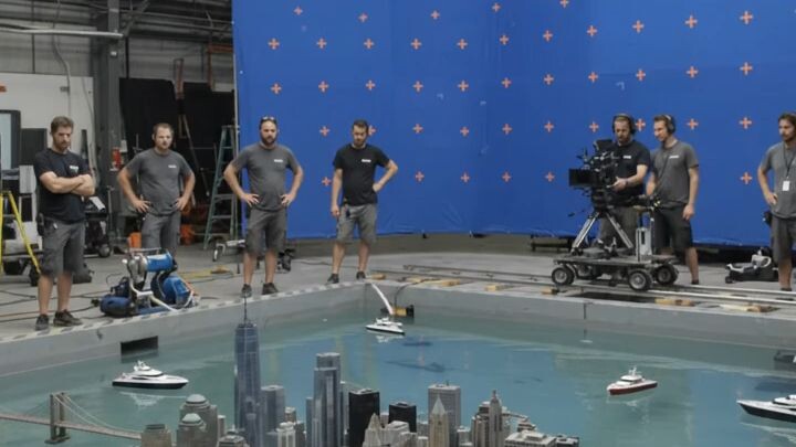 Amazing setup for the action movie in the studio #Action #AI