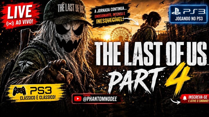 LIVE JOGANDO THE LAST OF US PART4 PS3