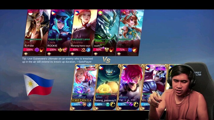 CHOOX TV META E TANK GUINEVERE GINAMIT ANG LEGEND SKIN