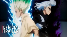 Baru trailer saja udah keren banget...‼️resmi ini dia jadwal rilis Dr.stone season 5/season 4 part 2