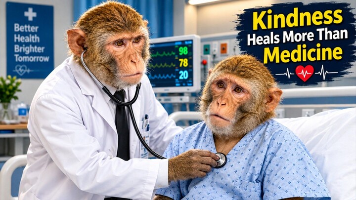 The Monkey Doctor Who Chose Humanity ❤️🐒 | Emotional Story