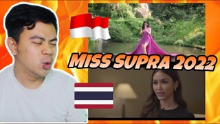 ATEBANG REACTION | MISS SUPRANATIONAL 2022 THAILAND AND INDONESIA INTRODUCTION VIDEOS #misssupra2022