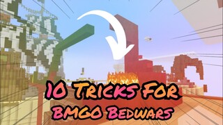 10 Tricks That You May Or May Not Know In BMGO Bedwars!!!