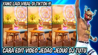 CARA EDIT VIDEO JEDAG JEDUG FF ( LAGU TUTU ALMA ZARZA ) DI CAPCUT