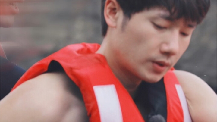 Bare-Upperbody Dragon Boat