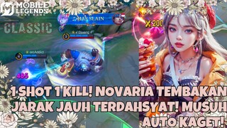 LONG SHOT 15 UNITS dari seorang novaria?! alias 1 SHOT 1 KILL!