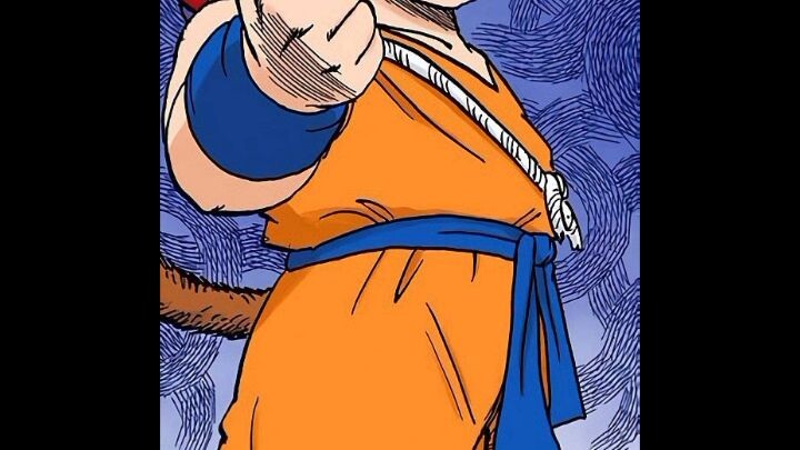 goku kecil lucu tapi kuat