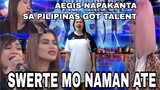 Aegis sinabayan ang contestant ng pilipinas got talent | euna kulot video