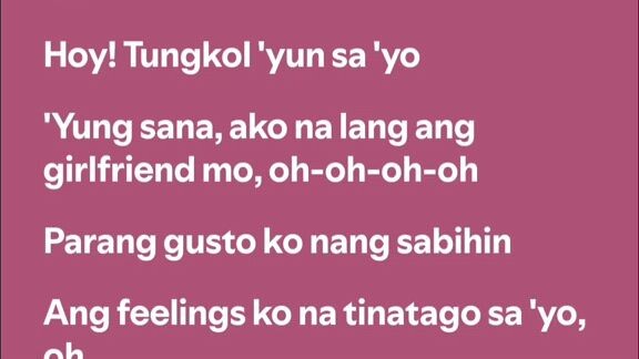 paasa (t.a.n.g.a) by Yeng Constantino