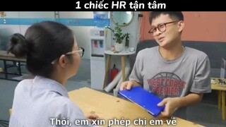 1 chiếc HR tận tâm #haihuoc