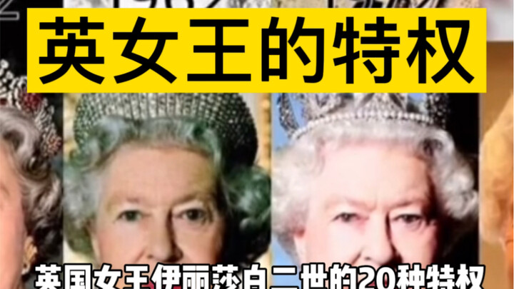 20 Privileges of Queen Elizabeth II of the UK