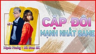 [GARENA FREE FIRE ]  MẠNH VÀ SAM RẤT ĂN Ý LẤY TOP 1 CHO TEAM