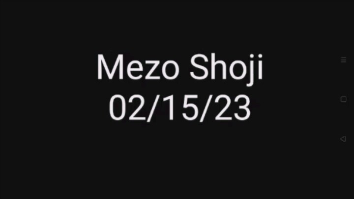 MHA Mezo Shoji