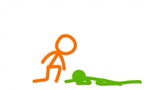 [Alan Becker fan animation] How does this green pretend to be sleeping here.jpg