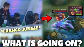 WHAT IS GOING ON?! FRANCO IN THE JUNGLE IN IESF… 🤯