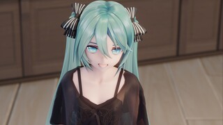 『MMD/Fabric Solver』glow...Miku in Baicaoyuan just wants to sing