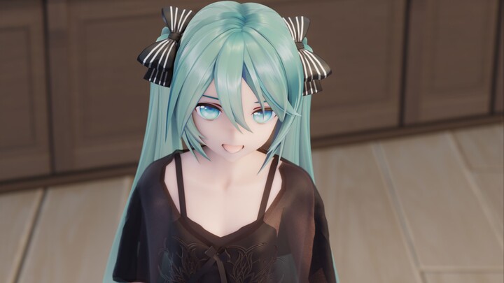 "MMD/Cloth Solution" tỏa sáng...Baicao Garden Miku chỉ muốn hát thôi