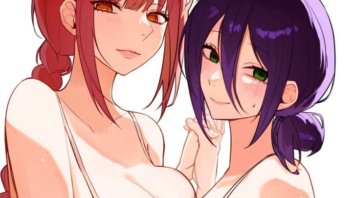 Hot banget Reze sama Makima di Movienya