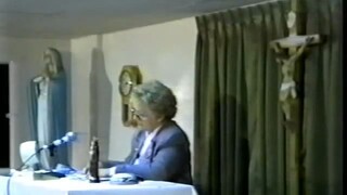 Holy Anna, grand mother of God, Jesus-Christ (2' of 2 - First video, dubbing in english 1995-09)