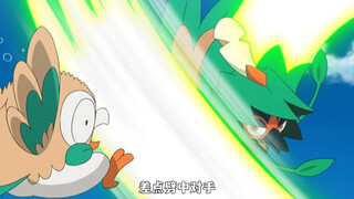 阿罗拉联盟八强赛开打，木木枭击败狙射树枭节目效果爆炸