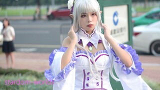 CICF2020 Emilia cos from scratch in another world life Guangzhou Comic Con