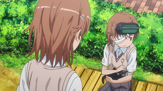 Super famous scene where Misaka gets jealous and then Misaka has a wish