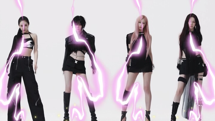 给aespa 的whiplash mv 加了点东西后～