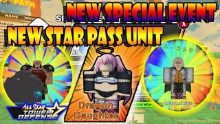 NEW SPECIAL EVENT AND NEW STAR PASS UNIT - ALL STAR TOWER DEFENSE