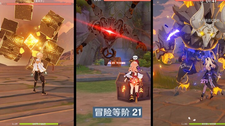 Pemain pemula level 20 bertarung melawan berbagai boss di Paviliun Gunung Tunggal