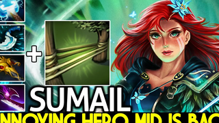 SUMAIL Windranger ฮีโร่ที่น่ารำคาญ Mid is Back Genius Build Dota 2
