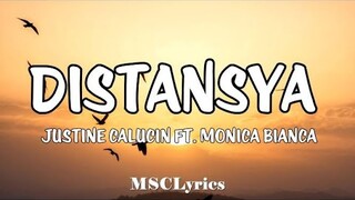 Distansya - Justine Calucin ft. Monica Bianca (Tiktok Song)(Lyrics)🎵