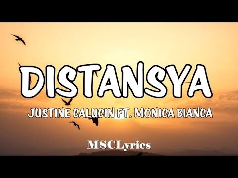 Distansya - Justine Calucin ft. Monica Bianca (Tiktok Song)(Lyrics)🎵