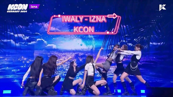 izna IWALY performance at kcon