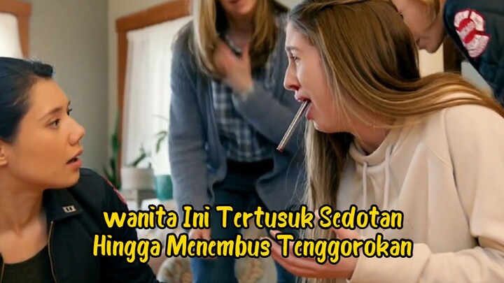 Wanita Ini Tertusuk Sedotan Hingga Menembus Tenggorokan