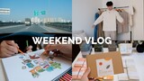 Một Ngày Cuối Tuần | Cafe, Tô Màu, Arttherapy, Bữa Cơm Gia Đình | Weekend Vlog | Living Alone