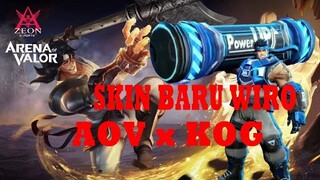 AOV X KOG - AKHIRNYA SKINN WIRO !! - ARENAOFVALOR|ROV|LiênQuân|傳說對決|펜타스톰