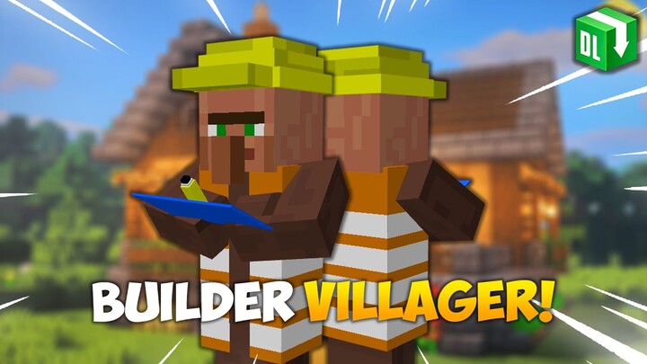 Villager Ini Bisa Membangun Rumah!