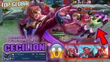 TOP GLOBAL CECILION Gameplay | The Illusionist | GAMEPLAY By xεvεησυs ~ MLBB