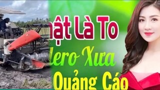 Xem Cảnh Máy Cắt Lúa Lầy l LK Nhạc Bolero Buổi Sáng Cực Phê l Máy Gặt Lúa