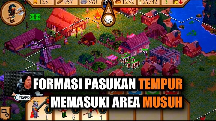 Formasi Pasukan Tempur Memasuki Area Musuh