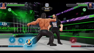 WWE MAYHEM Savage Hall Of Famer _ Drew McIntyre vs The Great Khali