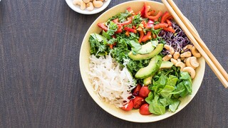Ăn chay healthy - SALAD ĐẸP DA  - Super Vegan Raw Salad